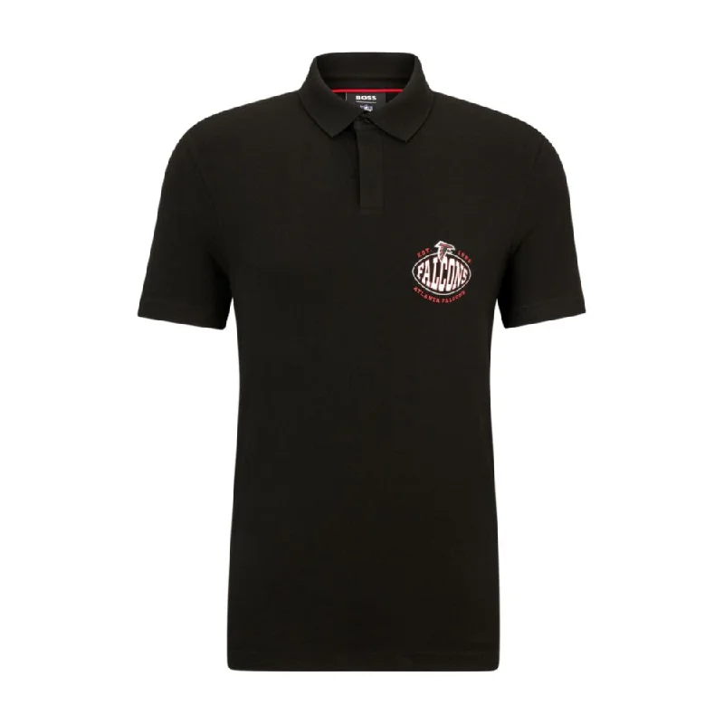 Men's Shirts with Custom MonogramsBOSS x NFL cotton-piqu polo shirt with collaborative branding Men's Shirts with Custom MonogramsBOSS x NFL cotton-piqu polo shirt with collaborative branding