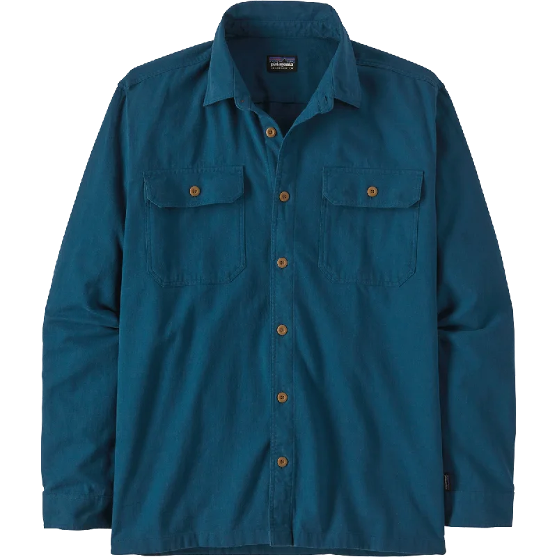 Men's Striped Shirts for a Maritime TwistMen's Long Sleeve Organic Cotton Fjord Flannel Shirt Men's Striped Shirts for a Maritime TwistMen's Long Sleeve Organic Cotton Fjord Flannel Shirt