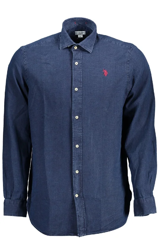 Men's Shirts with Barrel CuffsU.S. POLO ASSN. Classic Long Sleeve Cotton Men's Shirt Men's Shirts with Barrel CuffsU.S. POLO ASSN. Classic Long Sleeve Cotton Men's Shirt