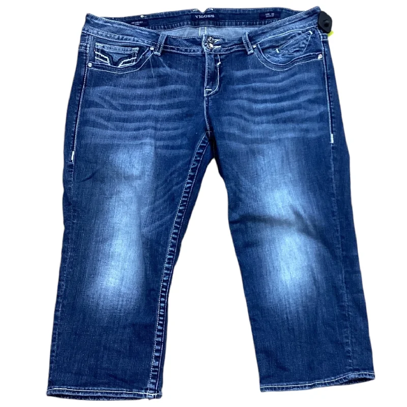 Latest Men's Jeans TrendsJeans Designer By Vigoss In Blue Denim, Size: 22