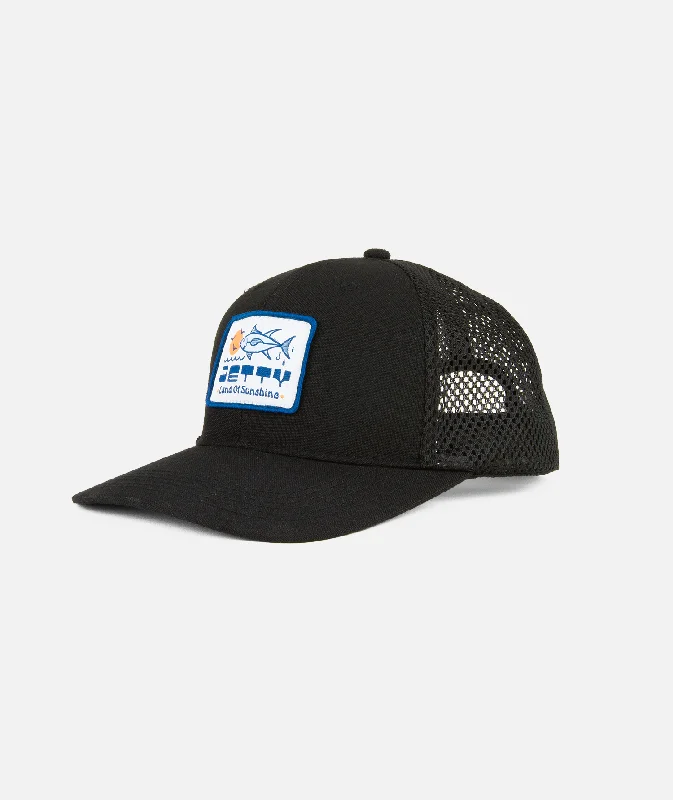 Women's Bucket HatsLando Snapback - Black