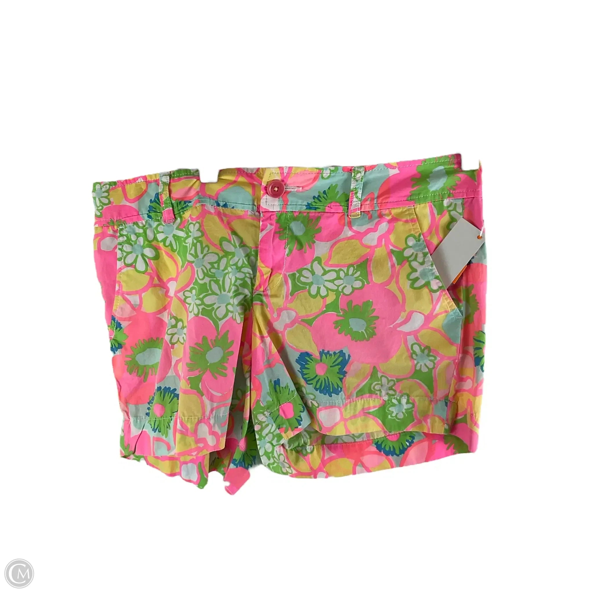 Workout-Ready Men's Active and Athletic ShortsShorts Designer By Lilly Pulitzer In Floral Print, Size: 8 Workout-Ready Men's Active and Athletic ShortsShorts Designer By Lilly Pulitzer In Floral Print, Size: 8