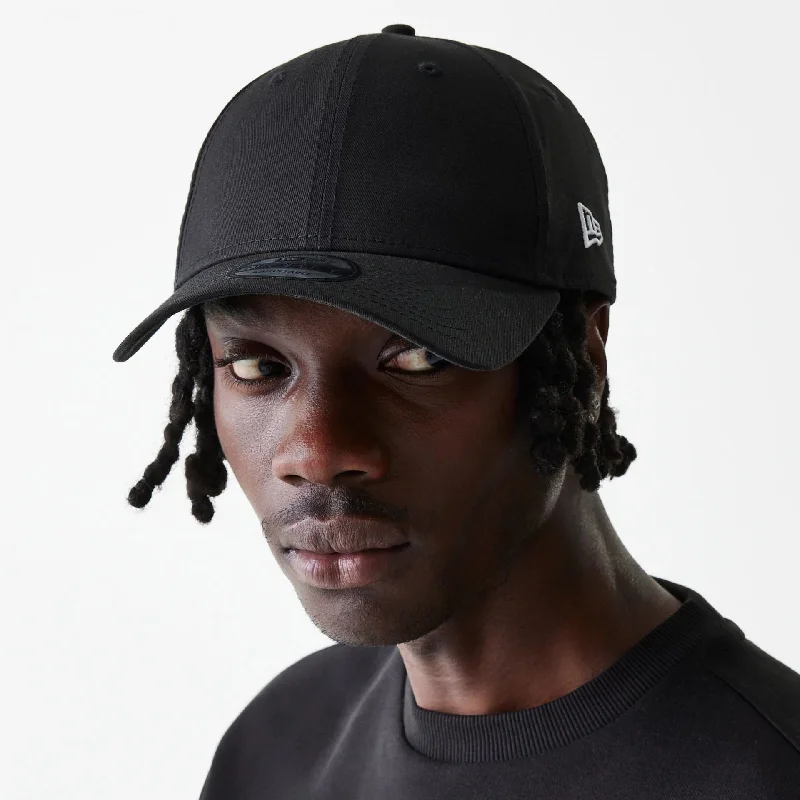 Relaxed Fisherman HatsNew Era Flag Black 9FORTY Cap