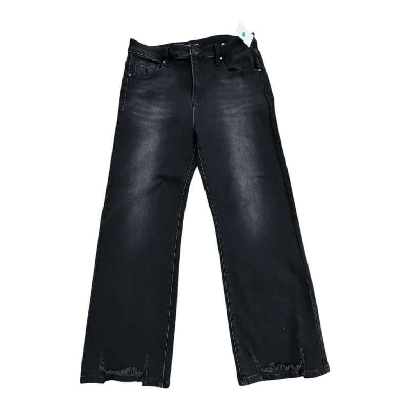 XXXL Men's JeansJeans Straight By Risen In Black, Size:12