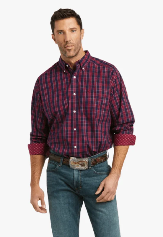 Men's Casual Friday Shirts for Relaxed Office DaysAriat Mens Liam Long Sleeve Shirt