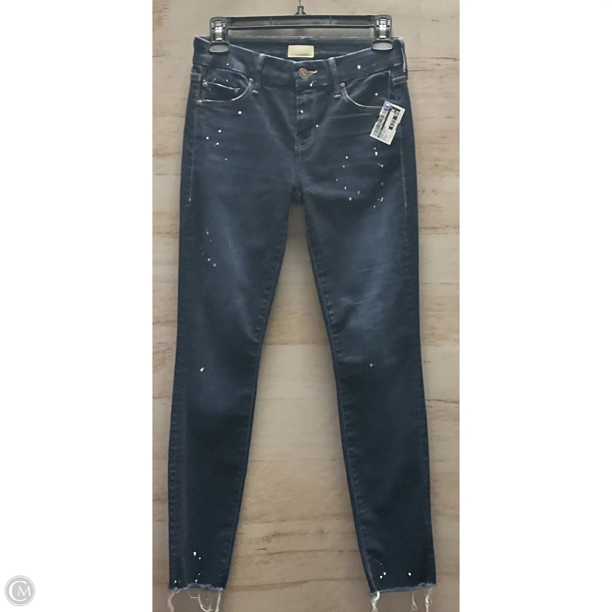 Jeans for Men with a Athletic BuildJeans Skinny By Mother In Blue Denim, Size: 2