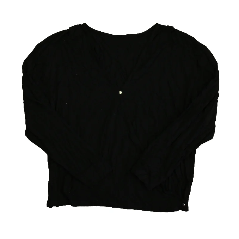 Men's Breathable Shirts for Warm ClimatesOf an Origin Girls Black Long Sleeve Shirt Men's Breathable Shirts for Warm ClimatesOf an Origin Girls Black Long Sleeve Shirt