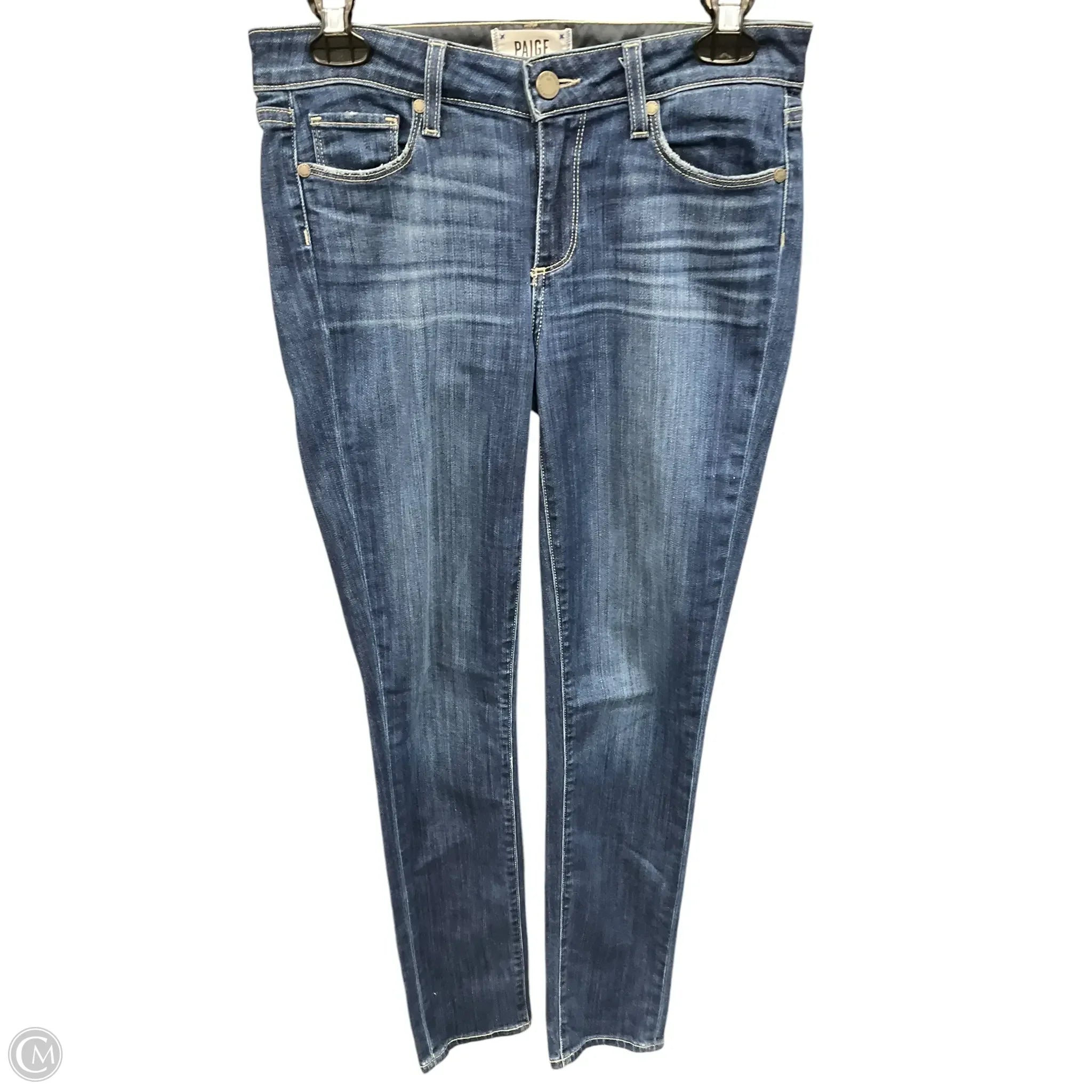 Hipster Skinny Men's JeansJeans Skinny By Paige In Blue Denim, Size: 6