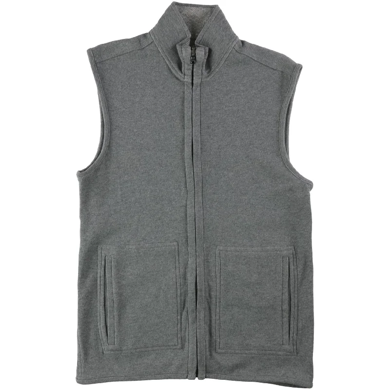 Versatile Men's Zip-Up SweatersTasso Elba Mens Layering Sweater Vest