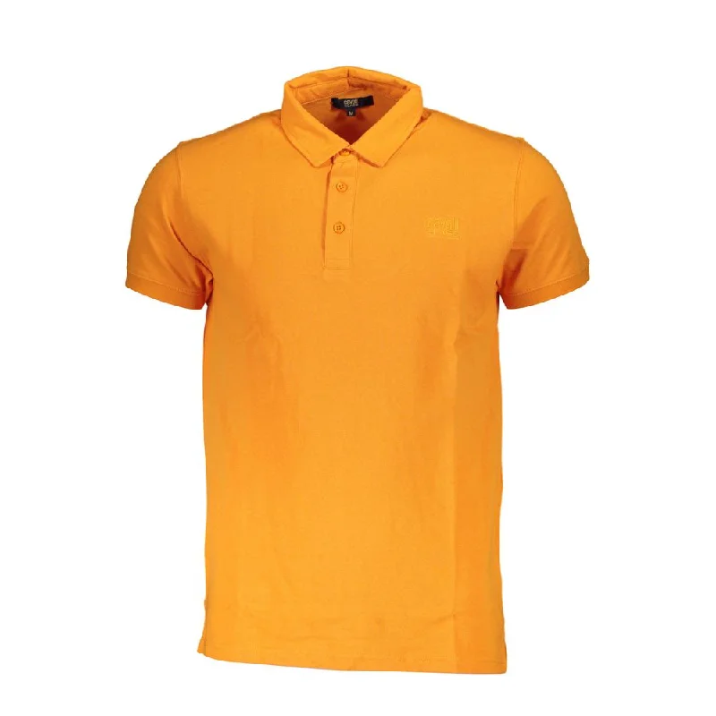 Men's Shirts with Geometric PatternsCavalli Class  Cotton Polo Men's Shirt