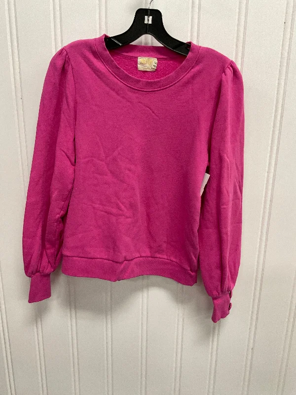 Men's Hoodies with Water-Repellent FabricSweatshirt Crewneck By Nation Ltd In Pink, Size: S Men's Hoodies with Water-Repellent FabricSweatshirt Crewneck By Nation Ltd In Pink, Size: S