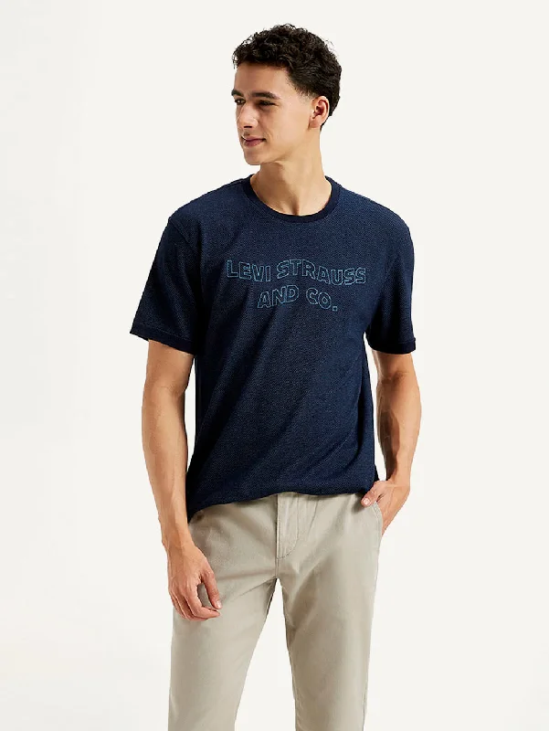 Men's Shirts with Patchwork SleevesMen's Brand Logo Slim Fit T-shirt
