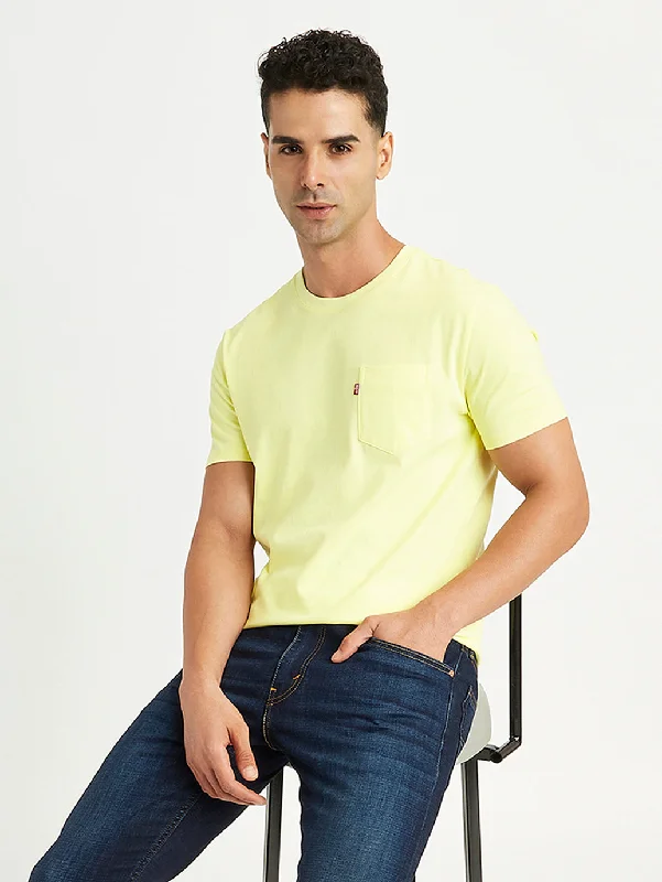 Men's Shirts with Striped PatternsMen's Solid Slim Fit T-Shirt
