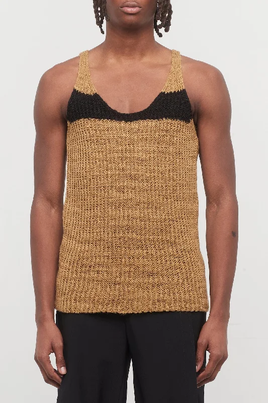 Men's Coats for Ice FishingDries Van Noten Milky Top in Cognac