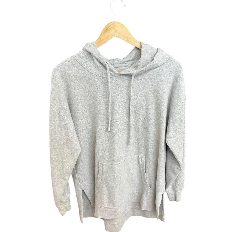 Men's Hoodies with Appliqué DetailsSweatshirt Hoodie By Lou And Grey In Grey, Size: M Men's Hoodies with Appliqué DetailsSweatshirt Hoodie By Lou And Grey In Grey, Size: M