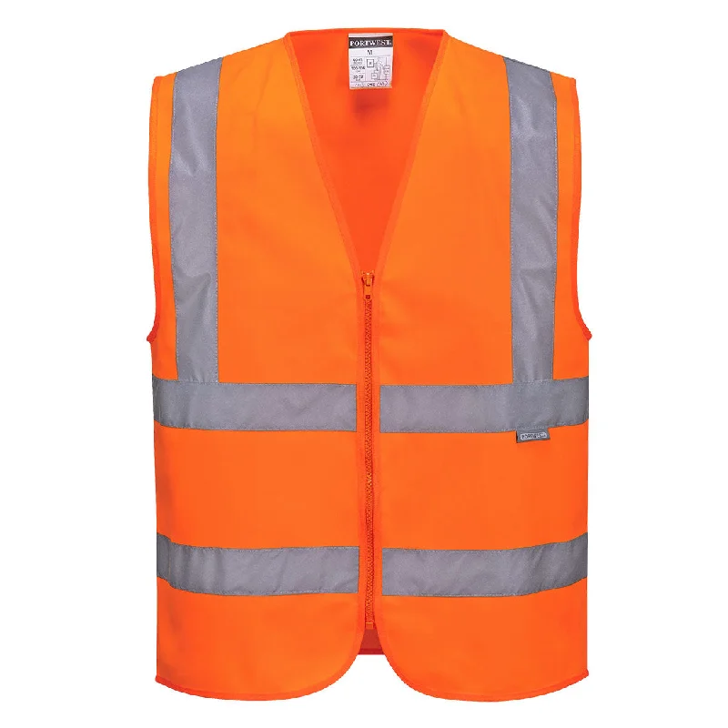 Men's Coats for WalkingPortwest C375 Hi Vis Zipped Band & Brace Vest