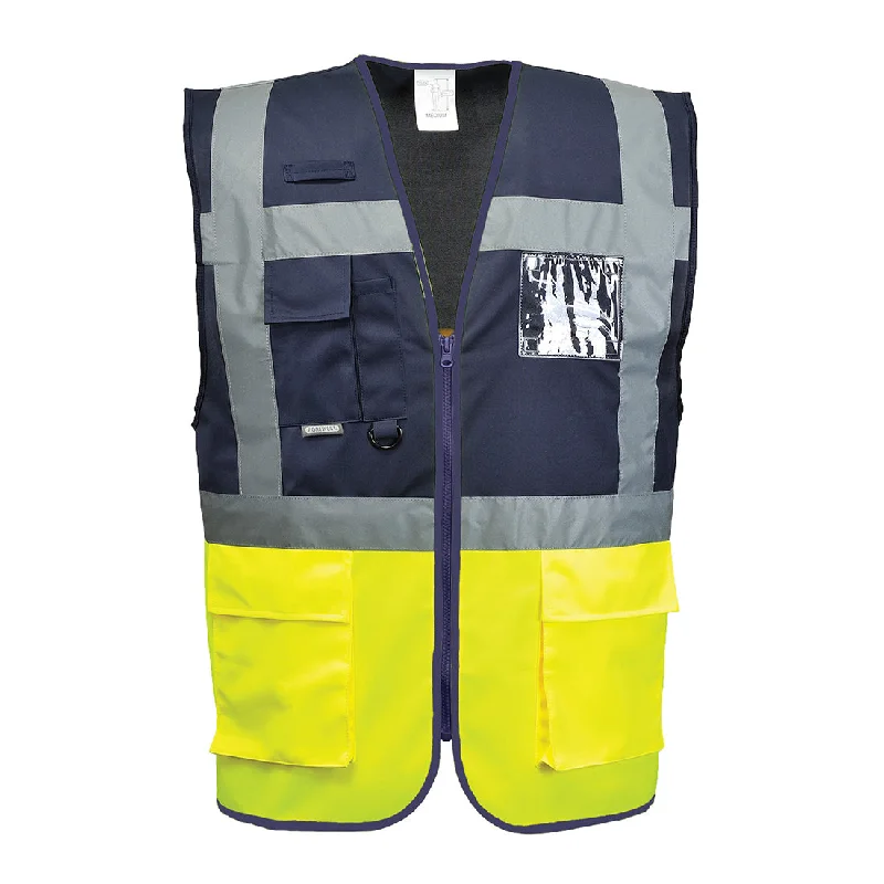 Warm Men's Down JacketsPortwest C276 Paris Executive Hi Vis Vest