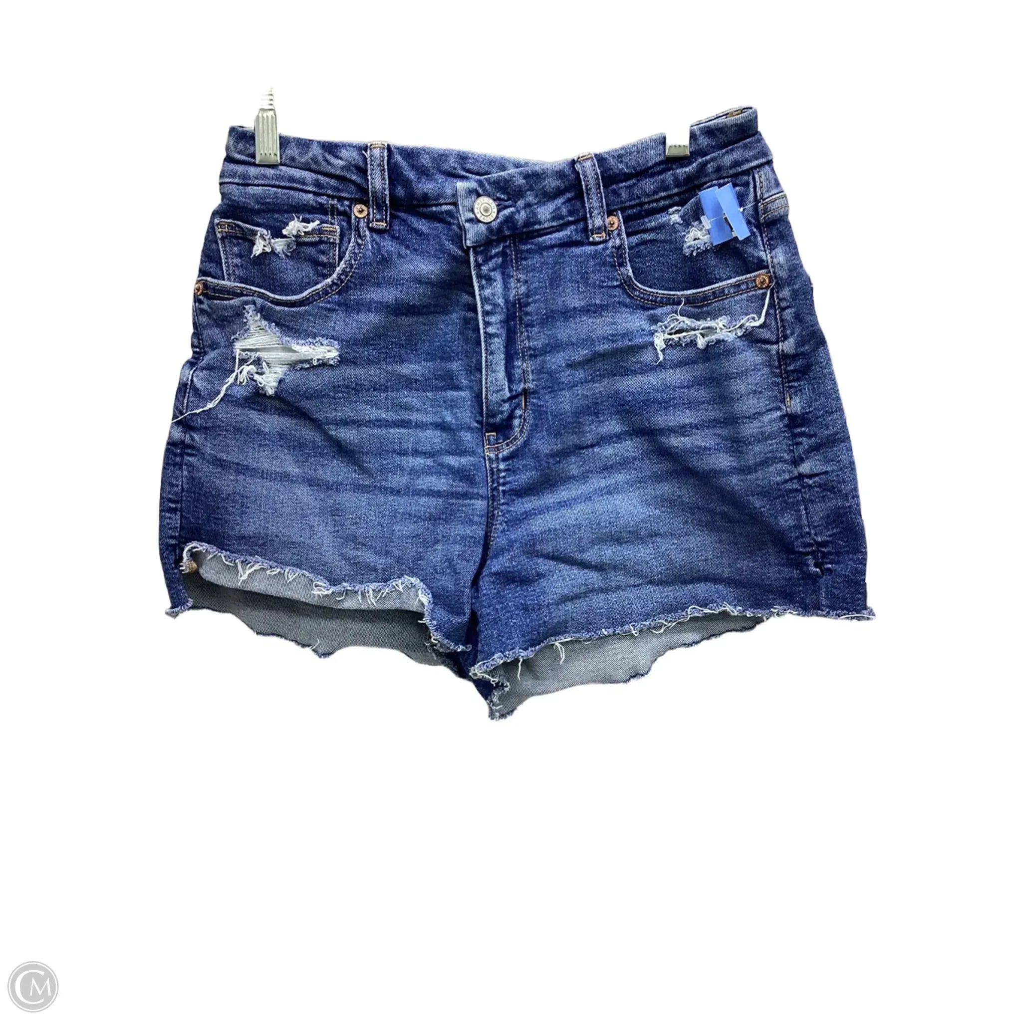 Breathable Fabric Men's Running ShortsShorts By American Eagle In Blue Denim, Size: 8 Breathable Fabric Men's Running ShortsShorts By American Eagle In Blue Denim, Size: 8