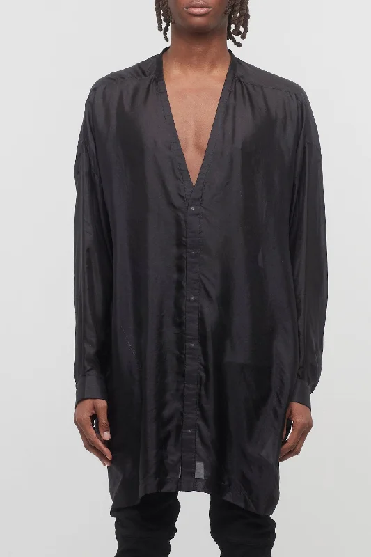 Men's Coats with Hand WarmersRick Owens Lido Larry Shirt