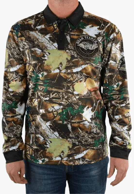 Classic Men's Dress ShirtsBoar Tearer Mens Bourke Long Sleeve Shirt