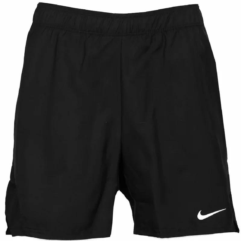 Men's Weather-Ready Travel ShortsMen's Court 7'' Dri Fit Victory Short In Black/white Men's Weather-Ready Travel ShortsMen's Court 7'' Dri Fit Victory Short In Black/white