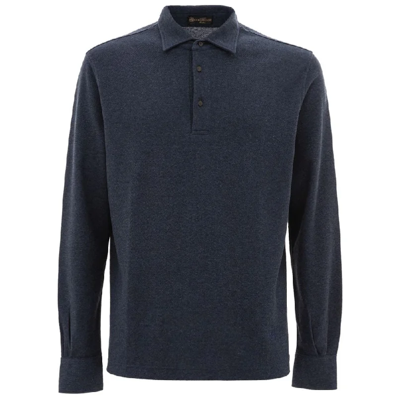 Durable Men's Work ShirtsCorneliani  Cotton Polo Men's Shirt