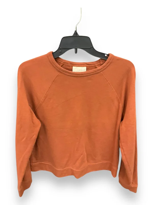 Trendy Men's Patterned HoodiesSweatshirt Crewneck By Universal Thread In Orange, Size: M Trendy Men's Patterned HoodiesSweatshirt Crewneck By Universal Thread In Orange, Size: M