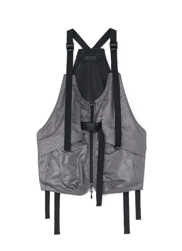 Men's Coats with Water-Repellent FabricPE/NY WATER REPELLENT TAFFETA MULTI-POCKET TECH VEST
