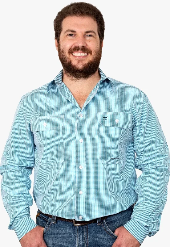 Breathable Men's Linen ShirtsJust Country Mens Austin Long Sleeve Shirt