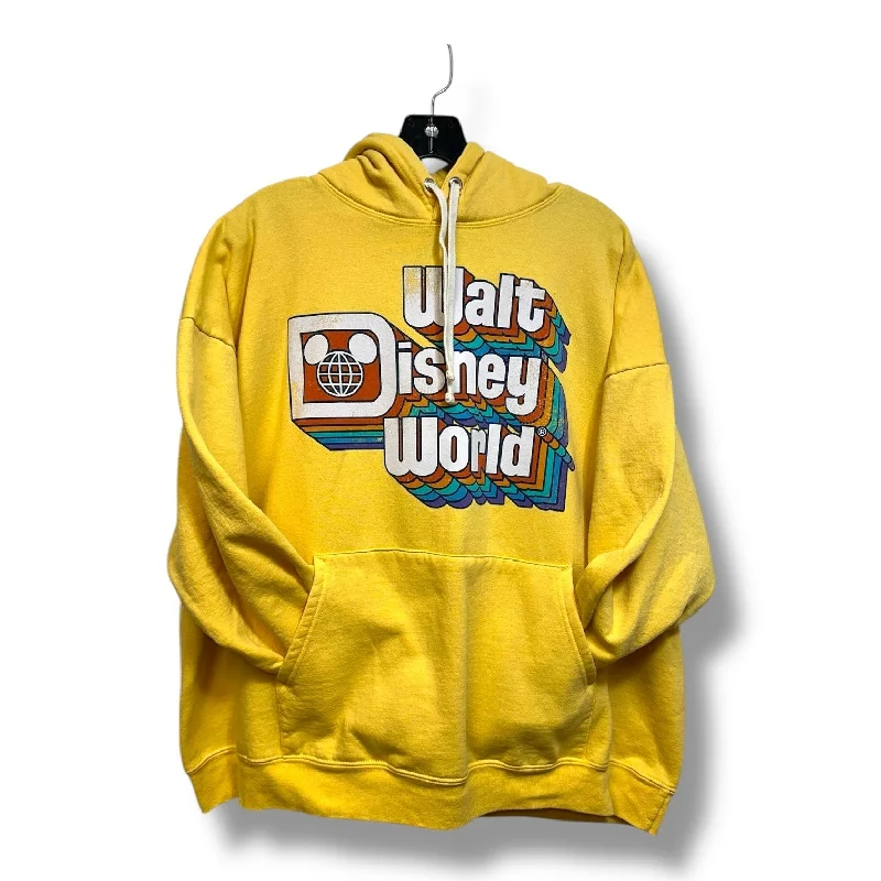 Men's Hoodies for GymWalt Disney World Sweatshirt Hoodie By Disney Store In Yellow, Size: Xxl Men's Hoodies for GymWalt Disney World Sweatshirt Hoodie By Disney Store In Yellow, Size: Xxl