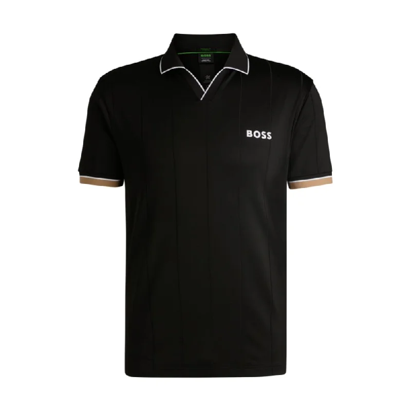 Men's Shirts with UV Protectionx Matteo Berrettini active polo shirt with four-way stretch
