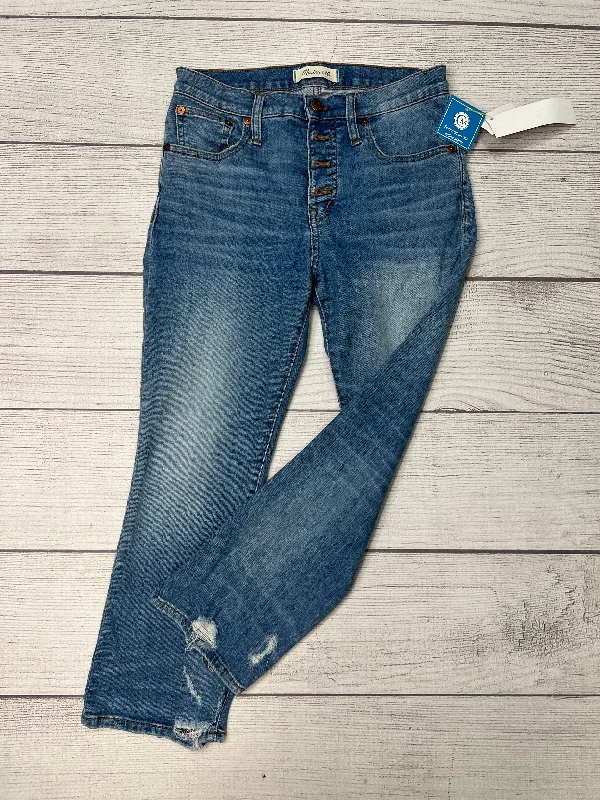 Men's Tapered JeansJeans Designer By Madewell In Denim, Size: 0