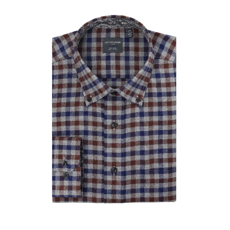 Men's Layering Shirts for Seasonal TransitionsLeo Chevalier Long Sleeve Sport Shirt - Regular Sizes - 621481 3898 Men's Layering Shirts for Seasonal TransitionsLeo Chevalier Long Sleeve Sport Shirt - Regular Sizes - 621481 3898