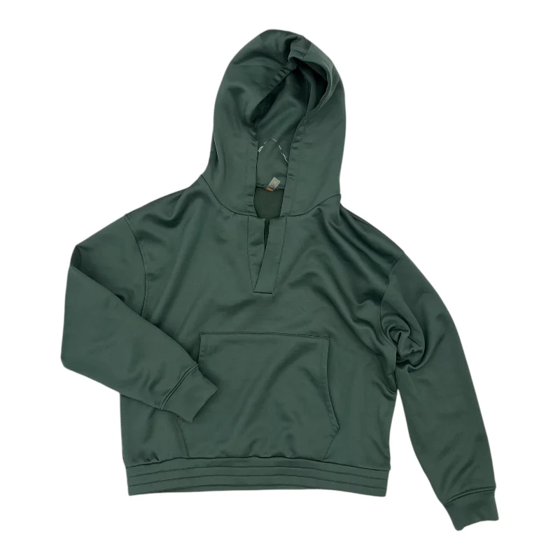 Men's Hoodies with Modern CutsSweatshirt Hoodie By Mono B In Green, Size:M