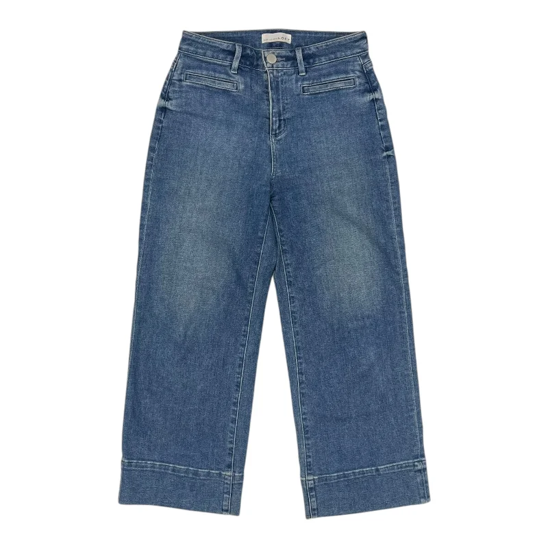 Wash and Wear Men's JeansJeans Cropped By Loft In Blue Denim, Size:2