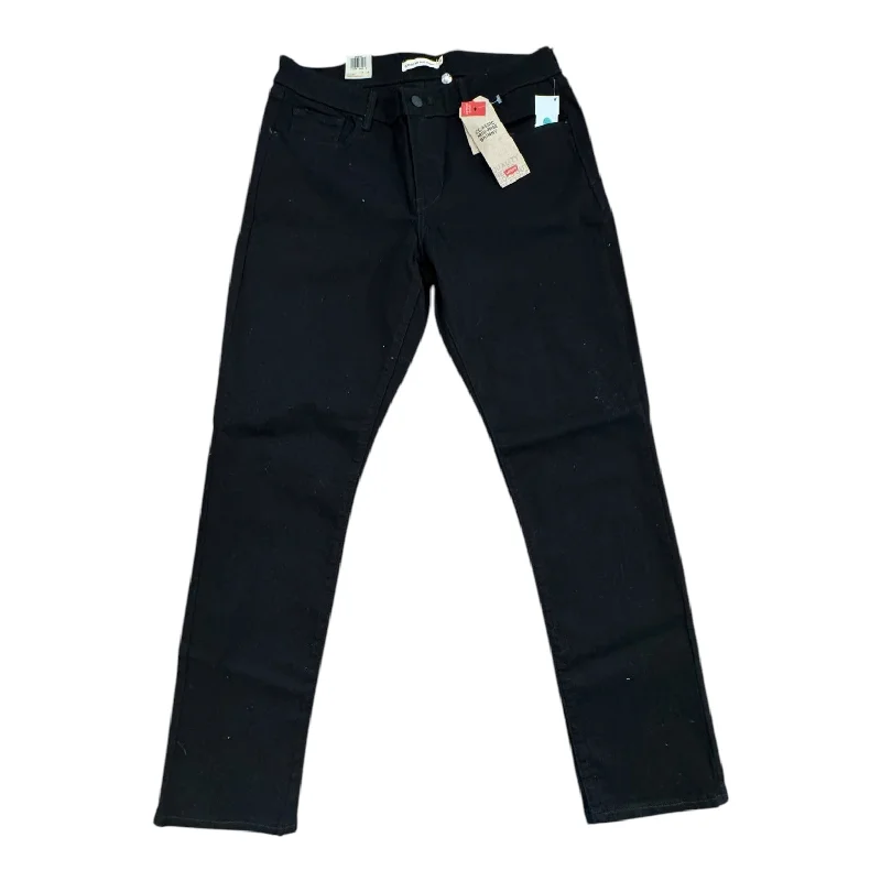 Best Selling Men's Jeans BrandsJeans Straight By Levis In Black, Size:14