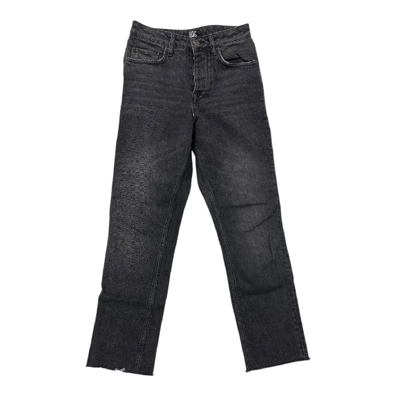 Casual Men's JeansJeans Straight By Urban Outfitters In Black Denim, Size:4