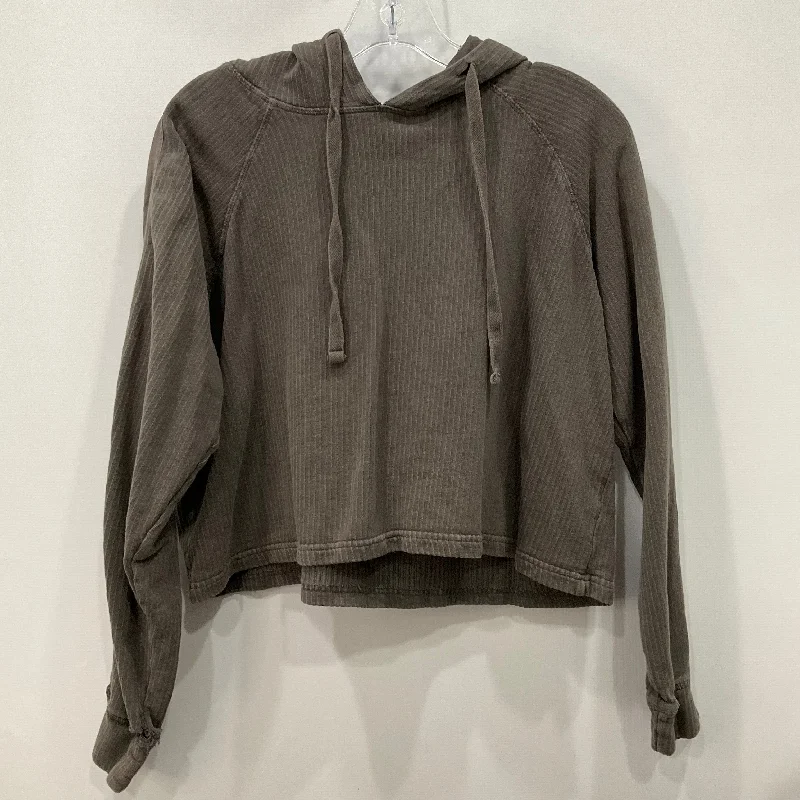 Men's Hoodies for Cold WeatherSweatshirt Hoodie By Mono B In Grey, Size: S