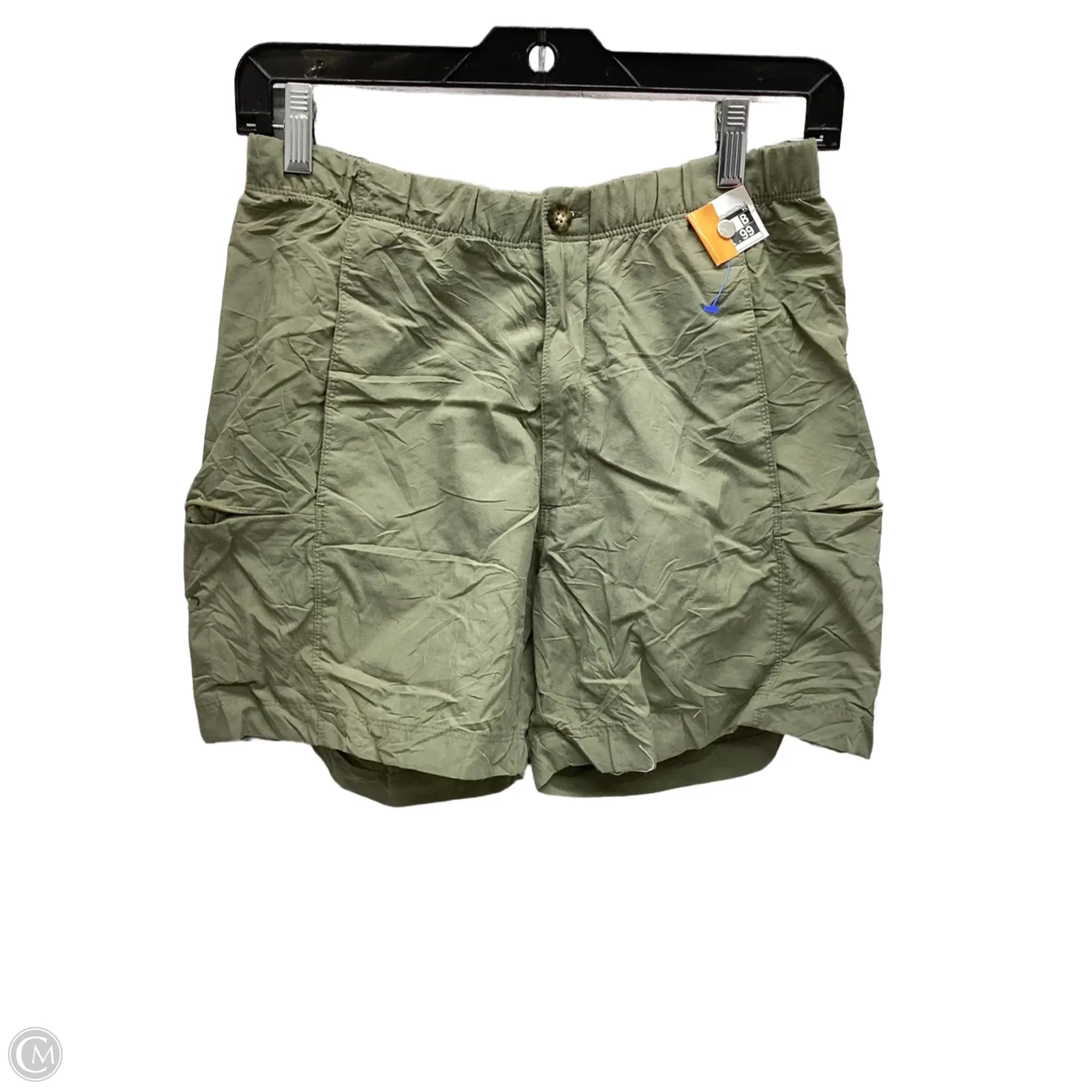 Tailored-Fit Men's Dress and Office ShortsShorts By North Face In Green, Size: S