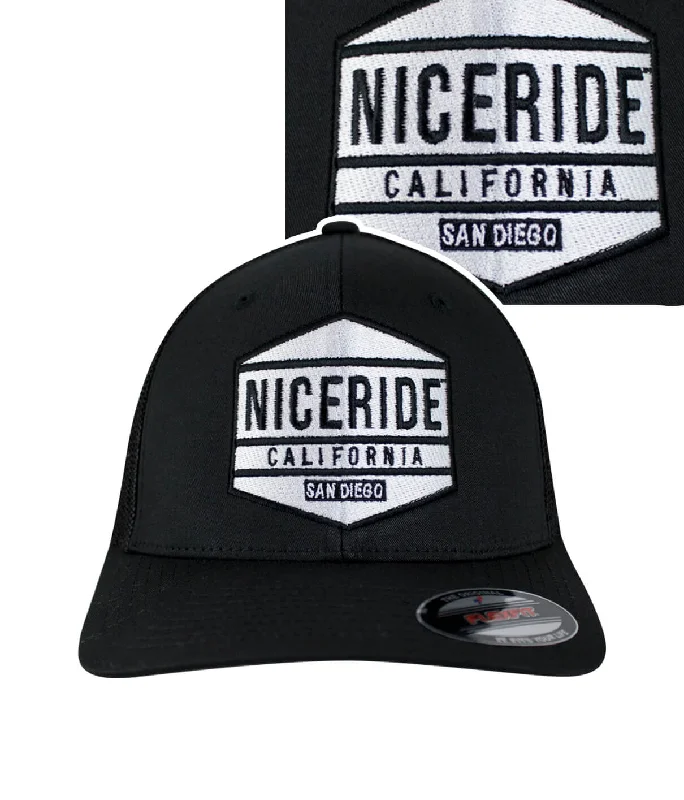 Customized Baseball Caps"Good Times" Meshback Flexfit Baseball Cap