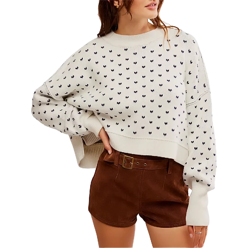 Men's Sweaters with ButtonsWomen's Pattern Easy Street Crop