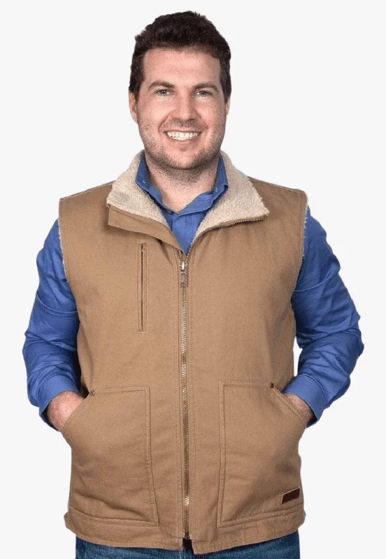 Men's Coats with VentilationJust Country Mens Diamantina Sherpa Vest