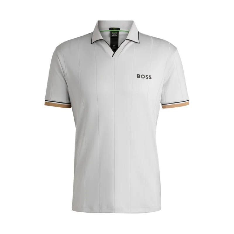 Men's Shirts with Roll-Up Sleevesx Matteo Berrettini active polo shirt with four-way stretch