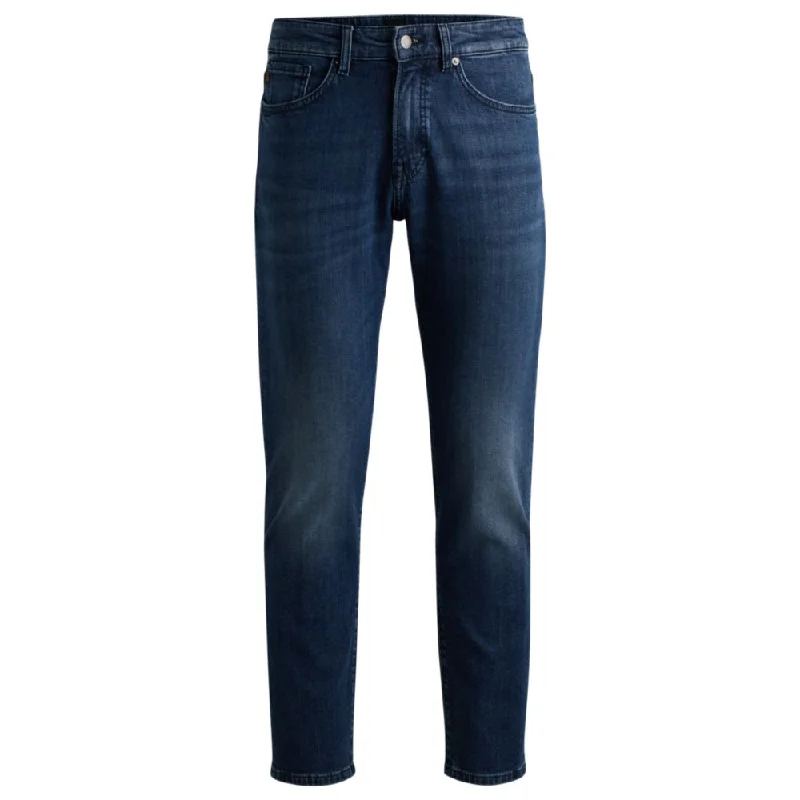Inexpensive Rip and Tear Men's JeansMaine Regular-fit jeans in blue stretch denim