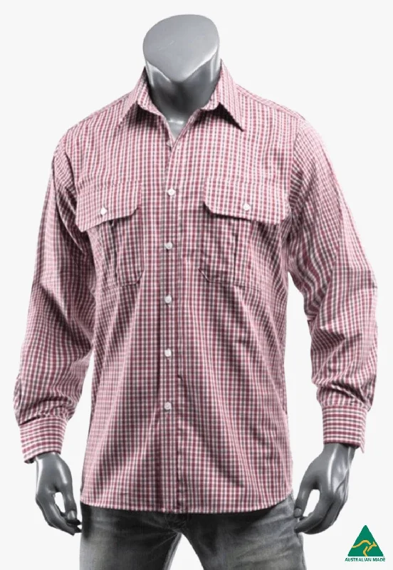 Men's Oxford Shirts for a Preppy StyleCountry Tradition Mens Long Sleeve Shirt
