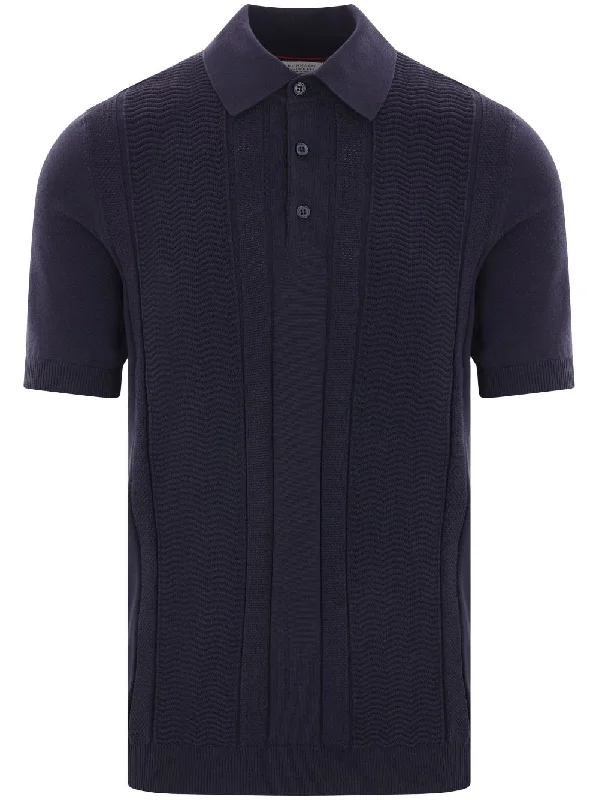 Men's Shirts with Belt LoopsBrunello Cucinelli Men's T-Shirts And Polos blue