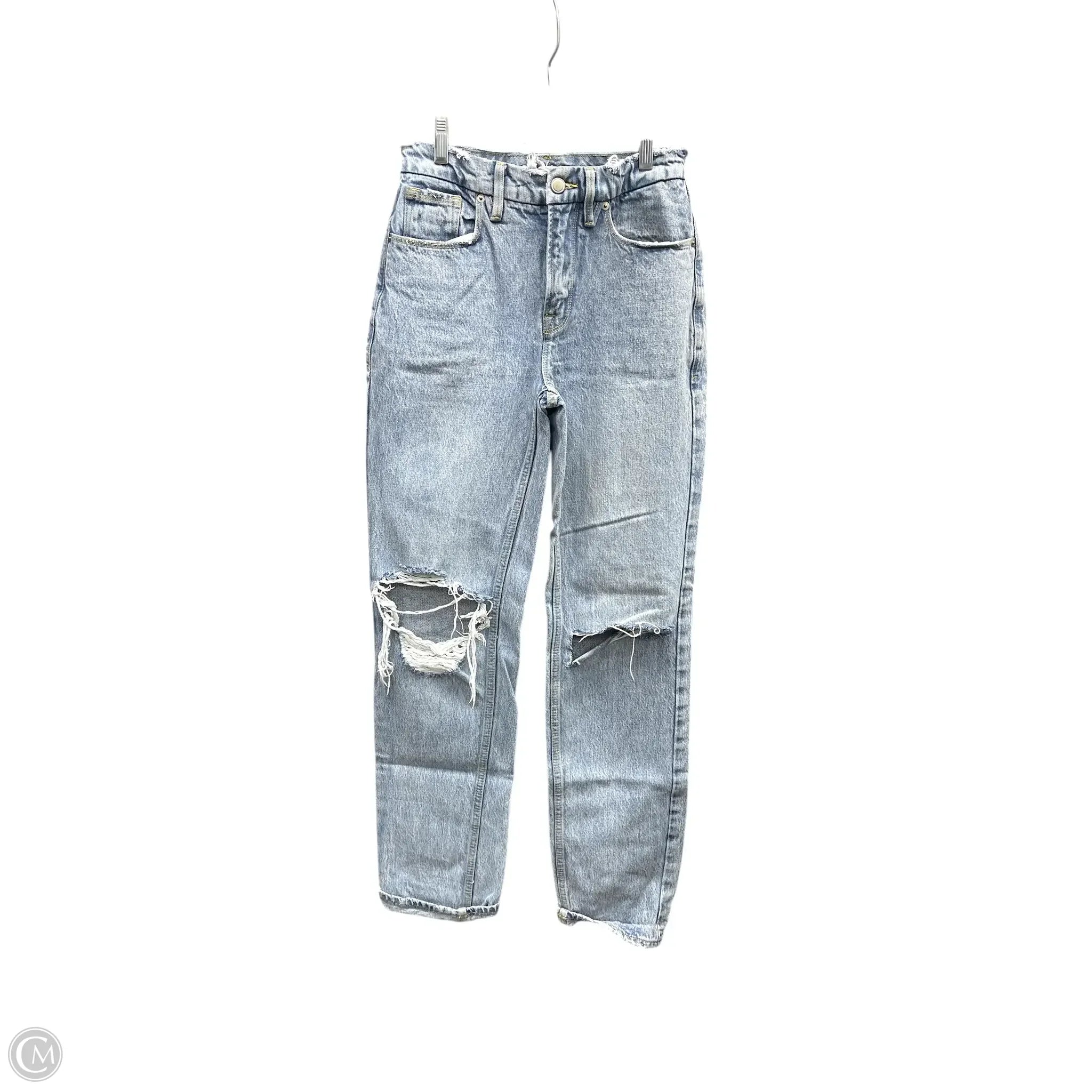 Latest Designer Men's JeansJeans Straight By Good American In Blue Denim, Size: 0