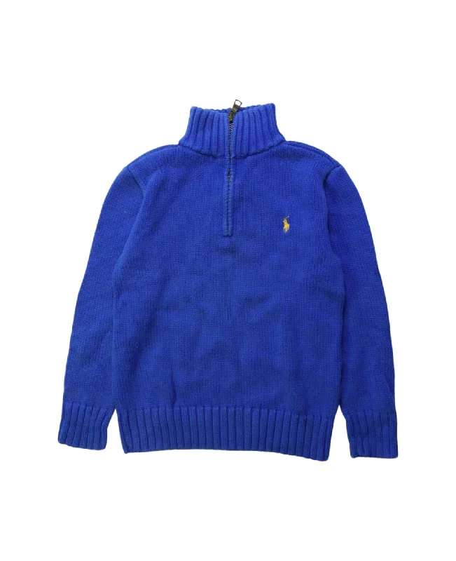 Men's Sweaters with Stand-Up CollarsPolo Ralph Lauren Knit Sweater 5T
