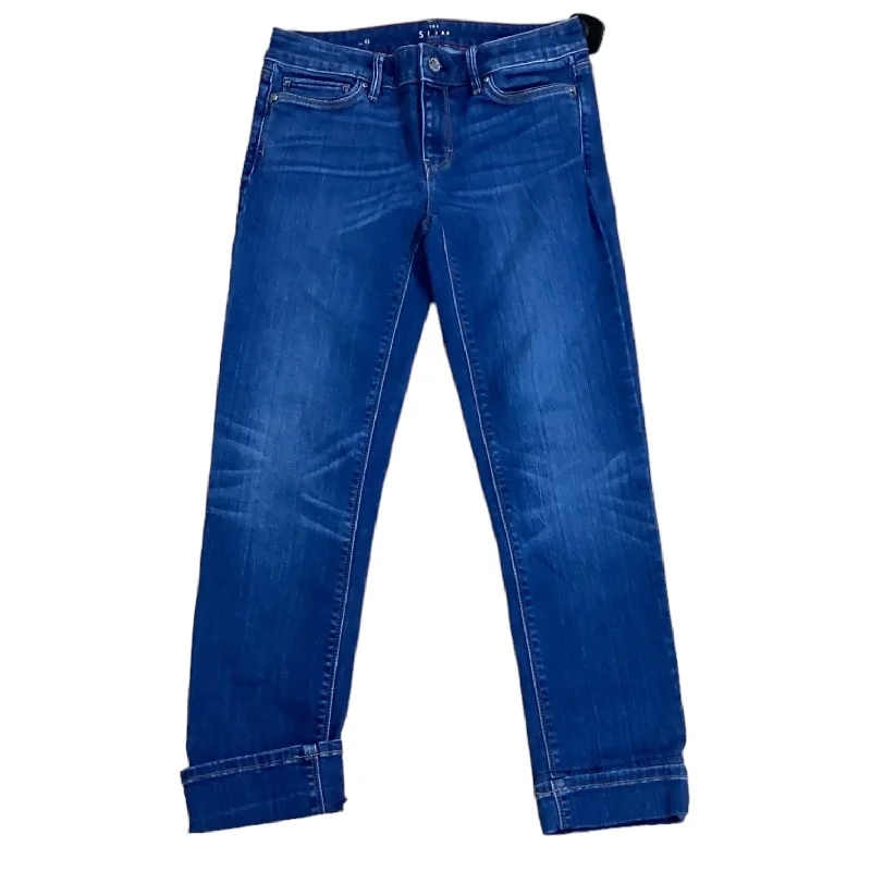 Men's Jeans for a Casual LookJeans Designer By White House Black Market In Blue Denim, Size: 0 Men's Jeans for a Casual LookJeans Designer By White House Black Market In Blue Denim, Size: 0