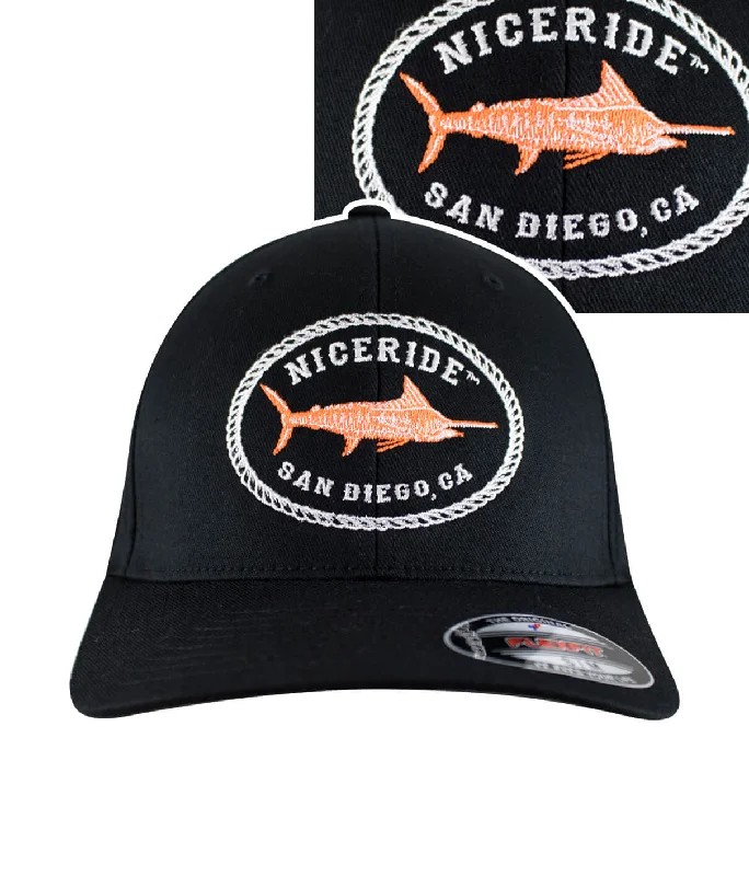 Fashionable Fedora Hats"Reeling It In" Classic Flexfit Hat